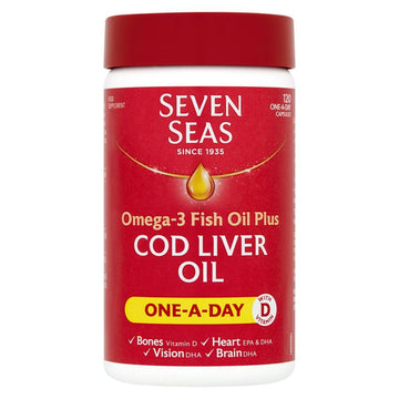 Simply Timeless Cod Liver Oil One-A-Day - 120 Capsules